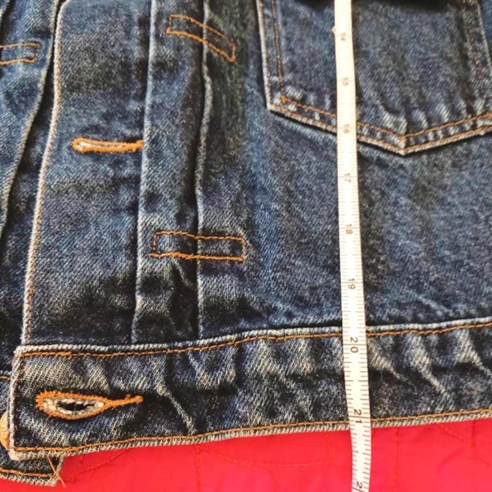Polo Jean Co Ralph Lauren 100%Cotton Authentic Vintage Jacket Size Small - Picture 11 of 11